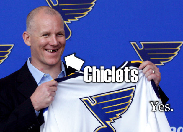 Hockey Slang: Chiclets
